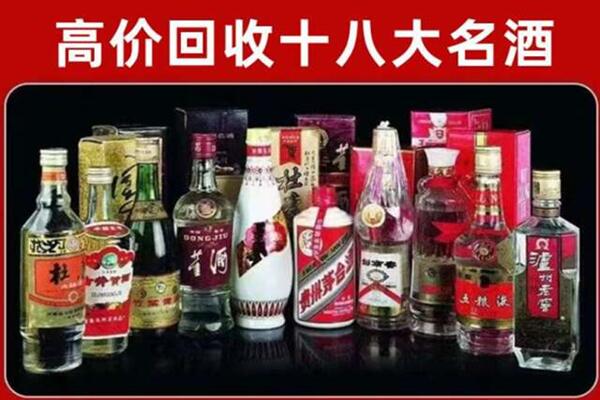 文成县回收老酒